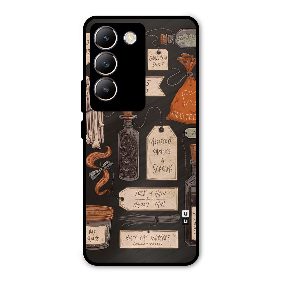 Asorted Shreks Metal Back Case for Vivo Y200e