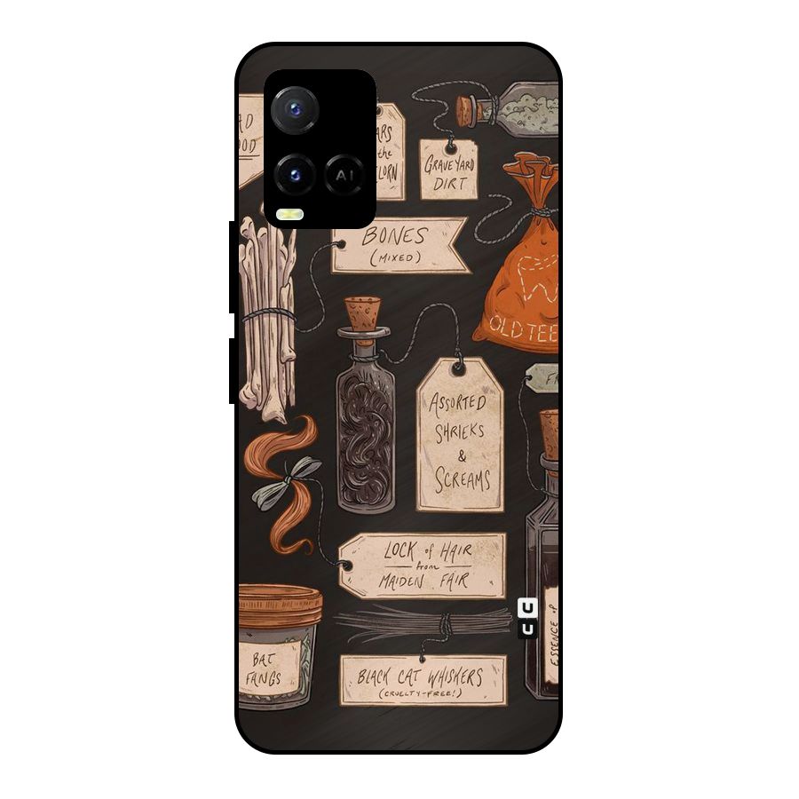 Asorted Shreks Metal Back Case for Vivo Y21A
