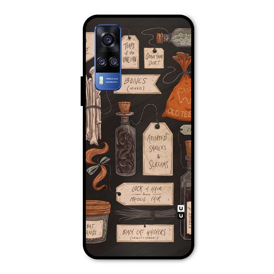 Asorted Shreks Metal Back Case for Vivo Y31