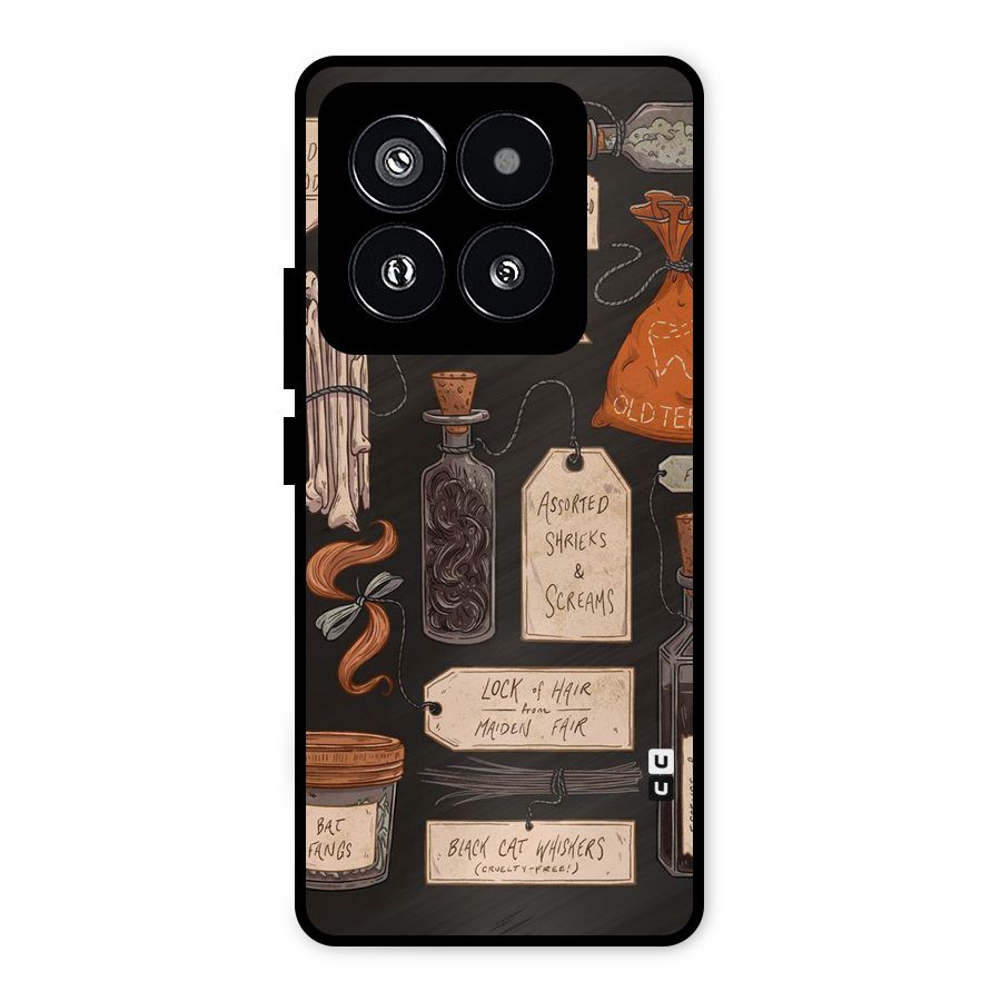 Asorted Shreks Metal Back Case for Xiaomi 14 Pro