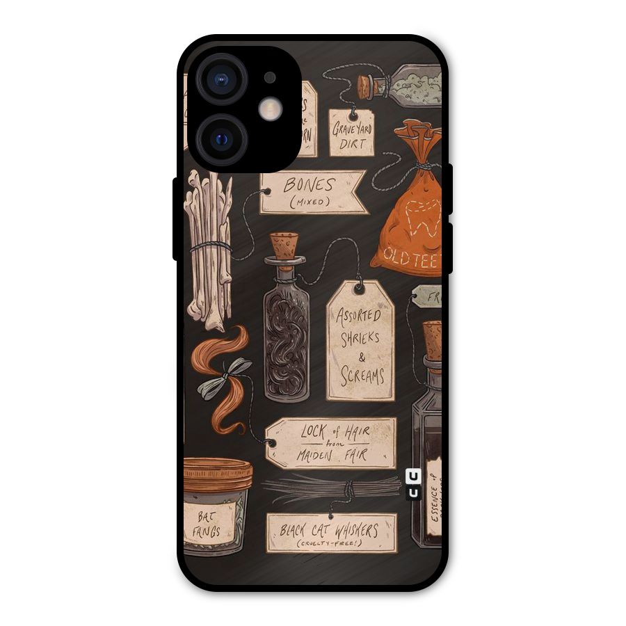 Asorted Shreks Metal Back Case for iPhone 12 Mini