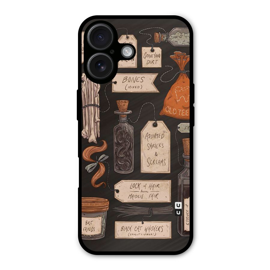Asorted Shreks Metal Back Case for iPhone 16