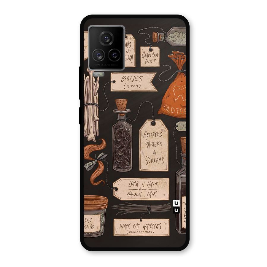 Asorted Shreks Metal Back Case for iQOO 7 Legend 5G