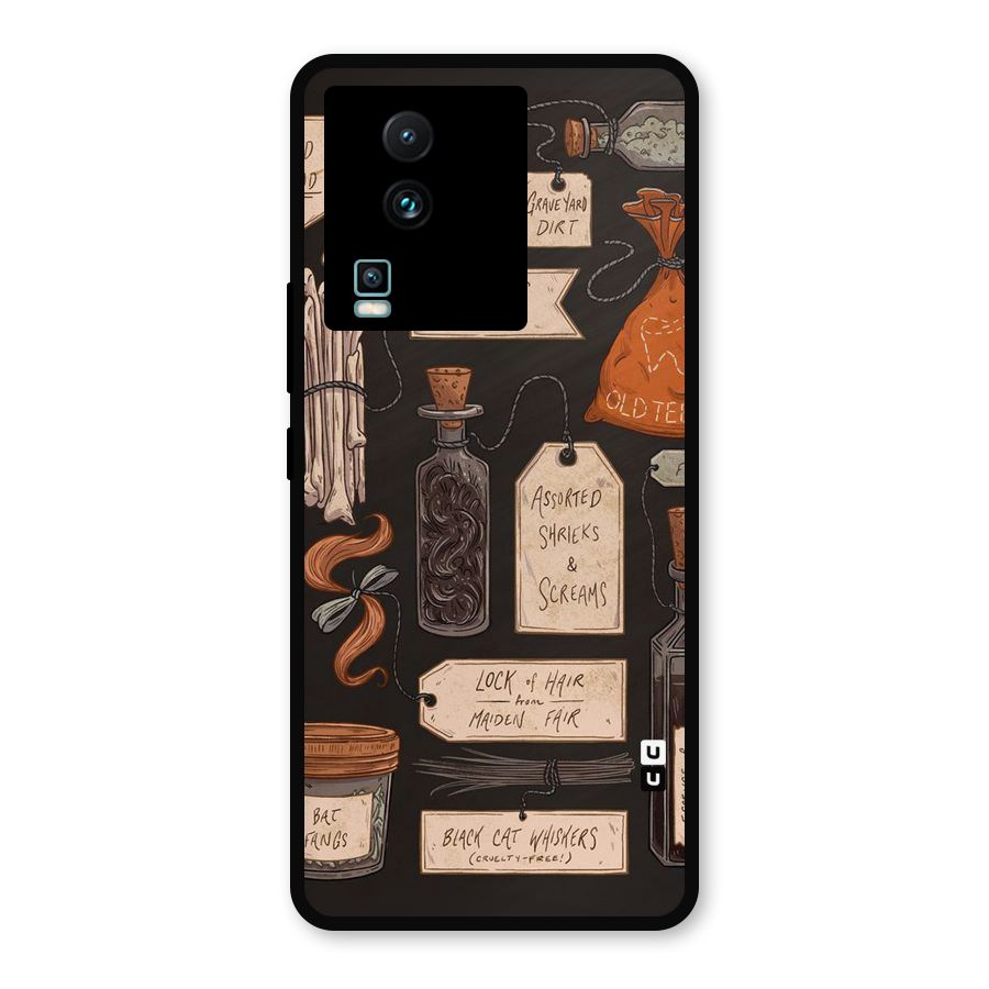 Asorted Shreks Metal Back Case for iQOO Neo 7