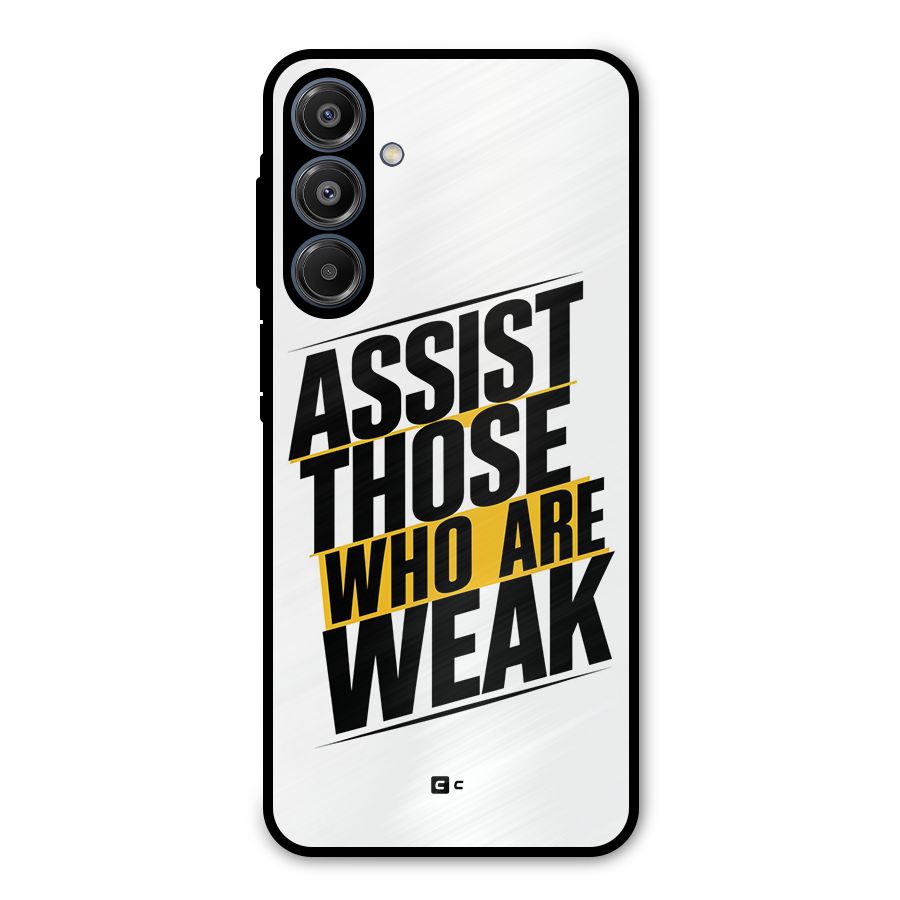 Assist Weak Metal Back Case for Galaxy A16 5G