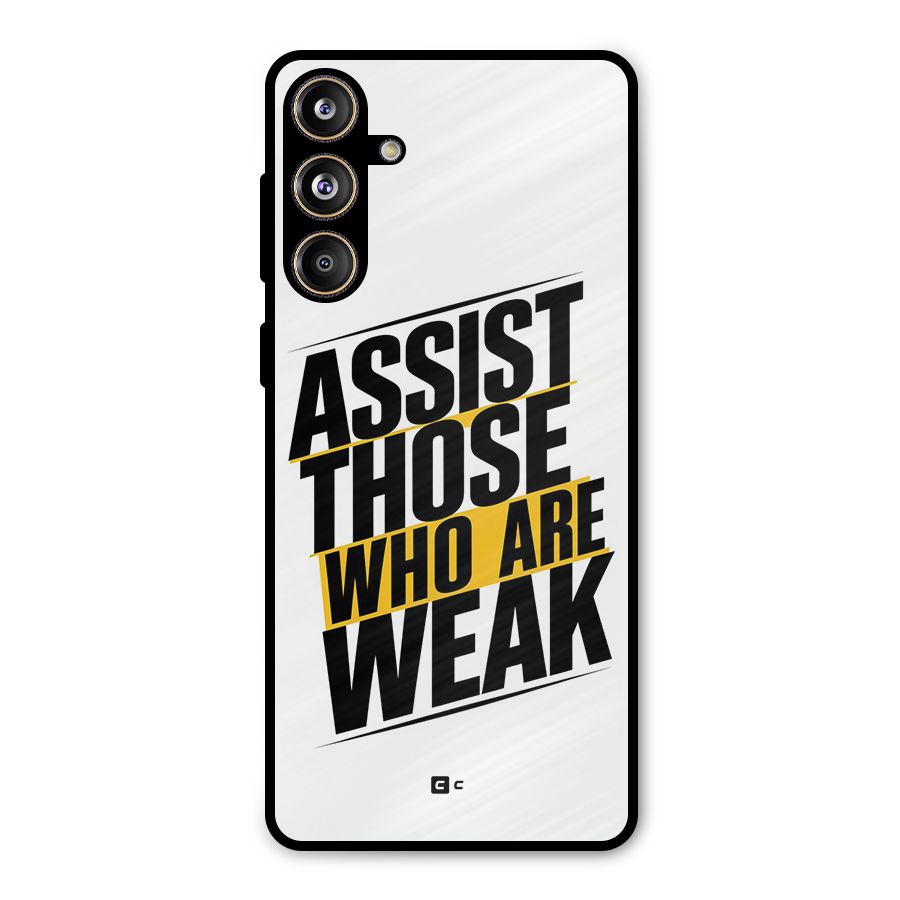 Assist Weak Metal Back Case for Galaxy F55