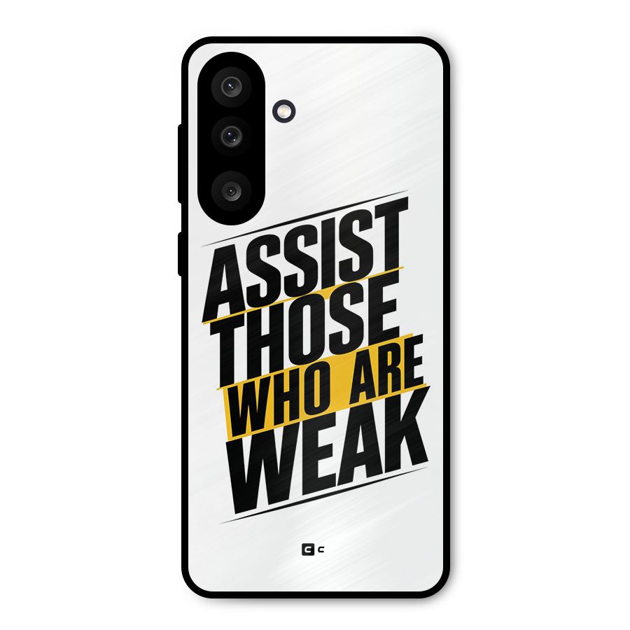 Assist Weak Metal Back Case for Galaxy F56