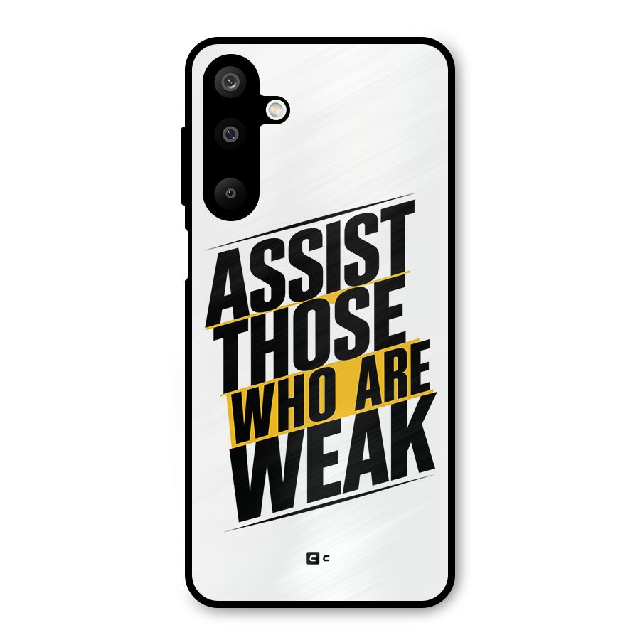 Assist Weak Metal Back Case for Galaxy M16