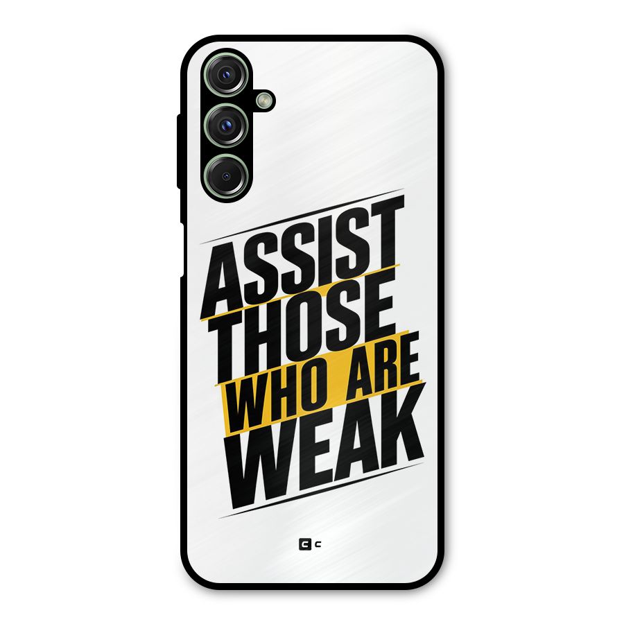 Assist Weak Metal Back Case for Galaxy M34