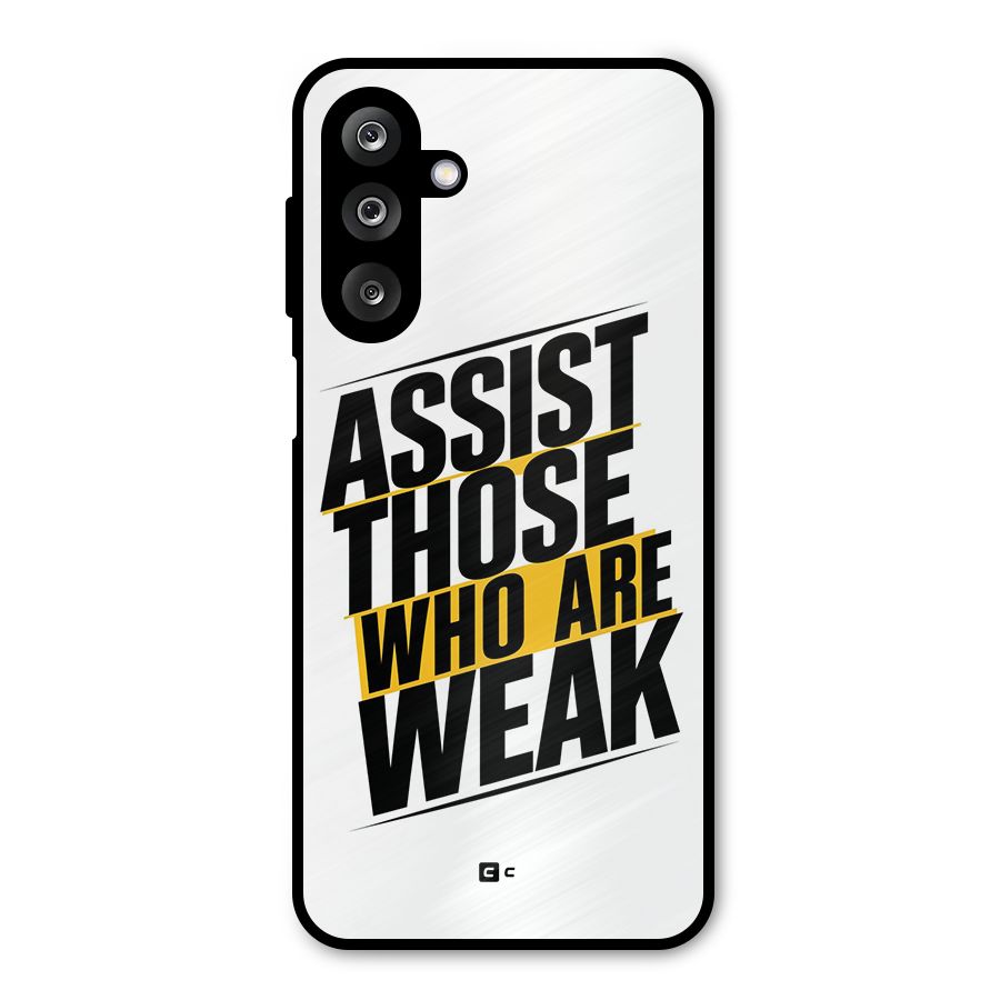 Assist Weak Metal Back Case for Galaxy M36