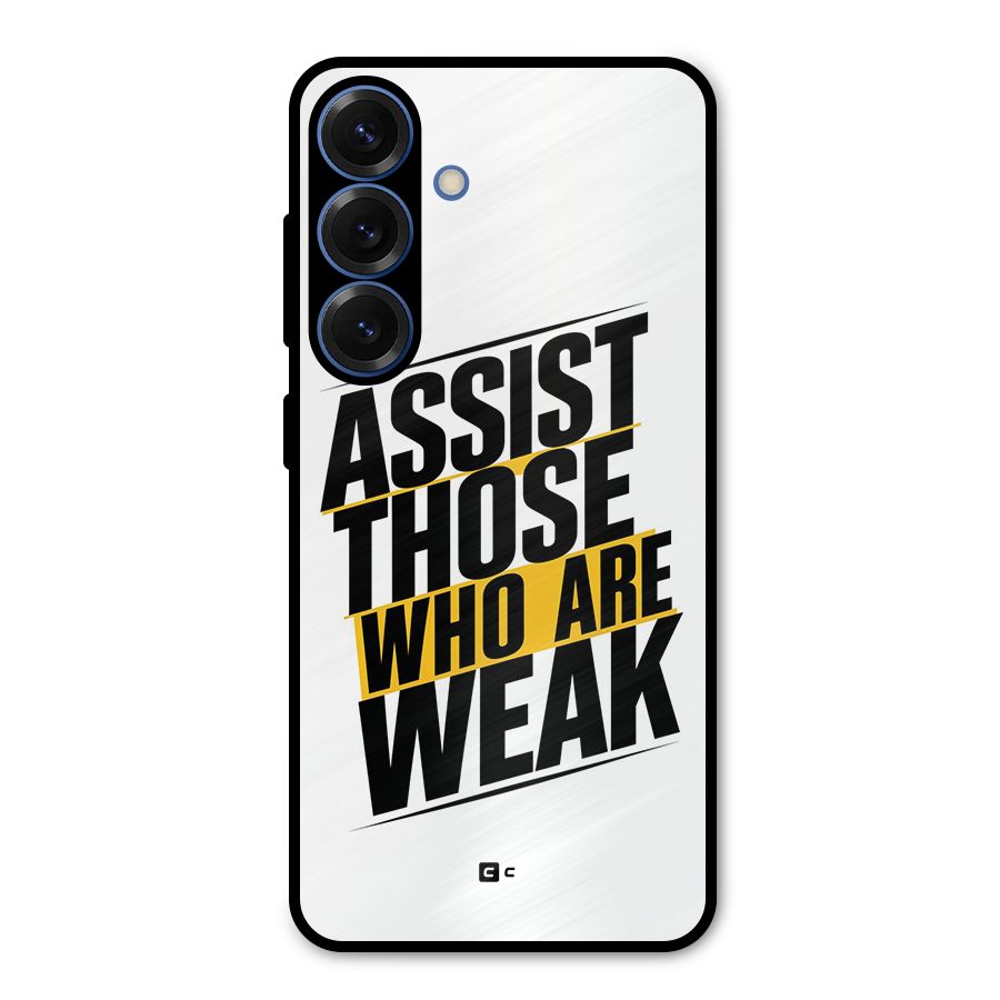 Assist Weak Metal Back Case for Galaxy S25