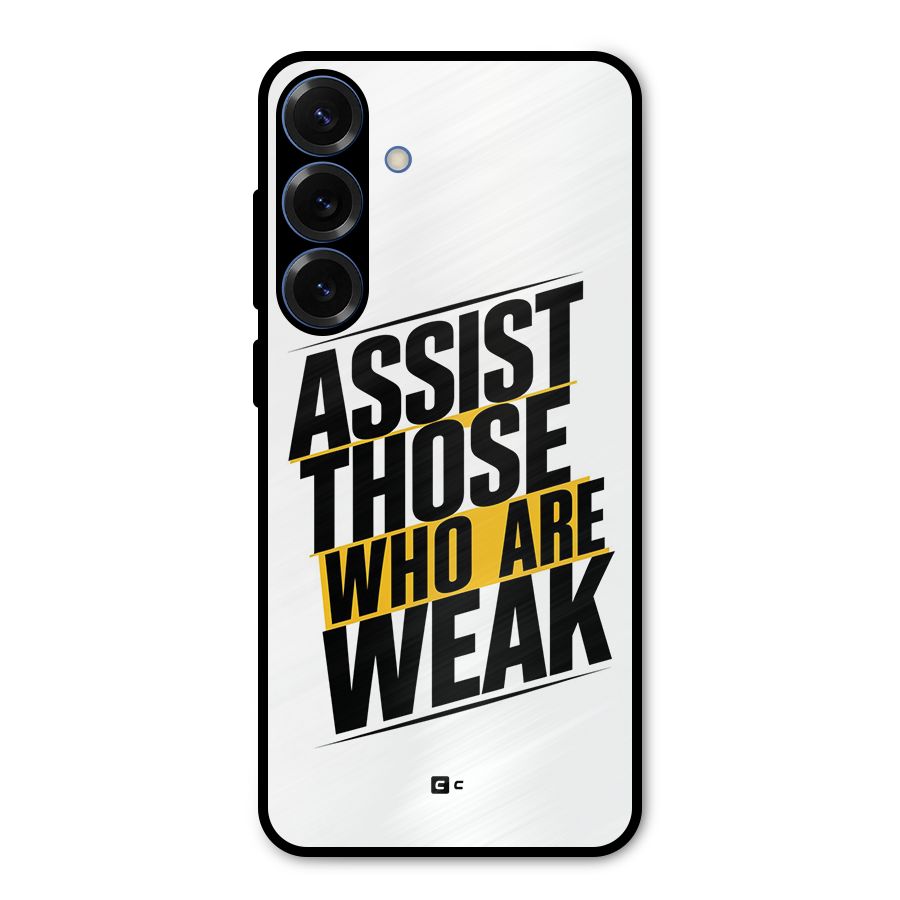 Assist Weak Metal Back Case for Galaxy S25 Plus