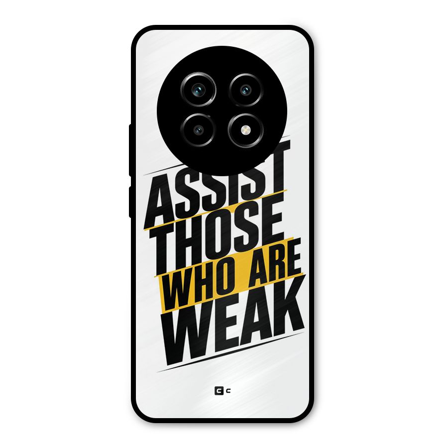 Assist Weak Metal Back Case for Realme 13 Pro