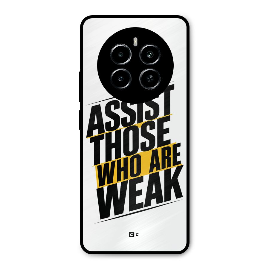 Assist Weak Metal Back Case for Realme P1