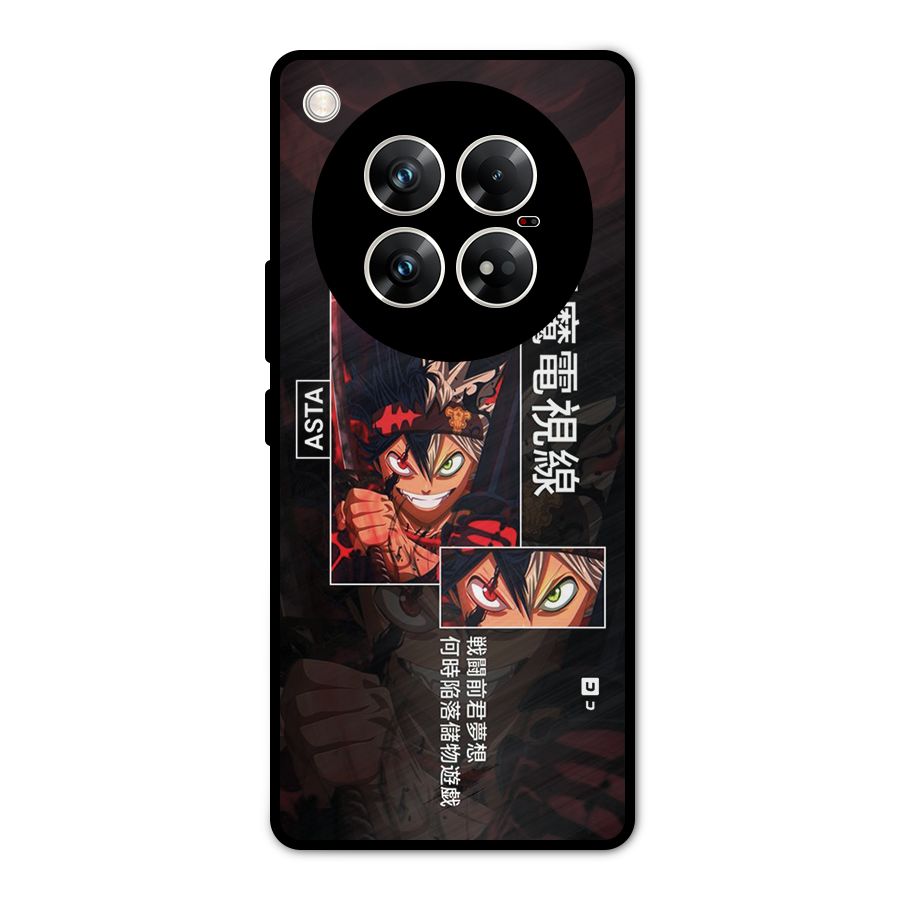 Asta Black Clover Metal Back Case for Infinix Zero 40 5G