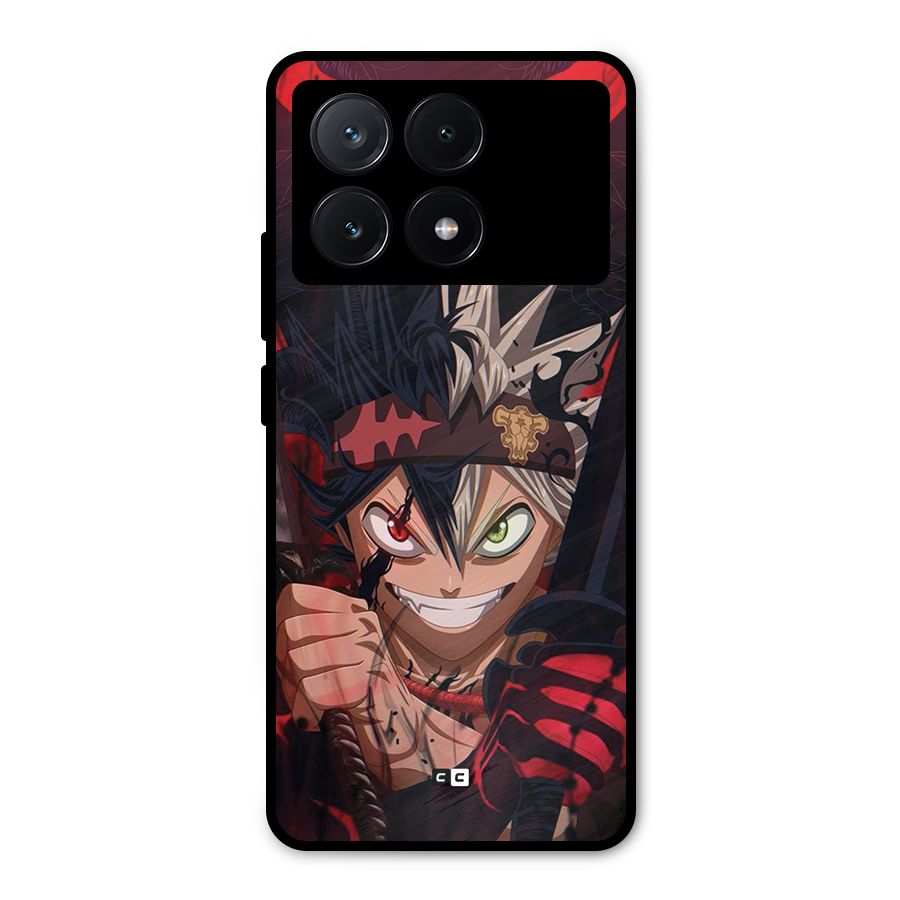 Asta Ready For Battle Metal Back Case for Poco X6 Pro