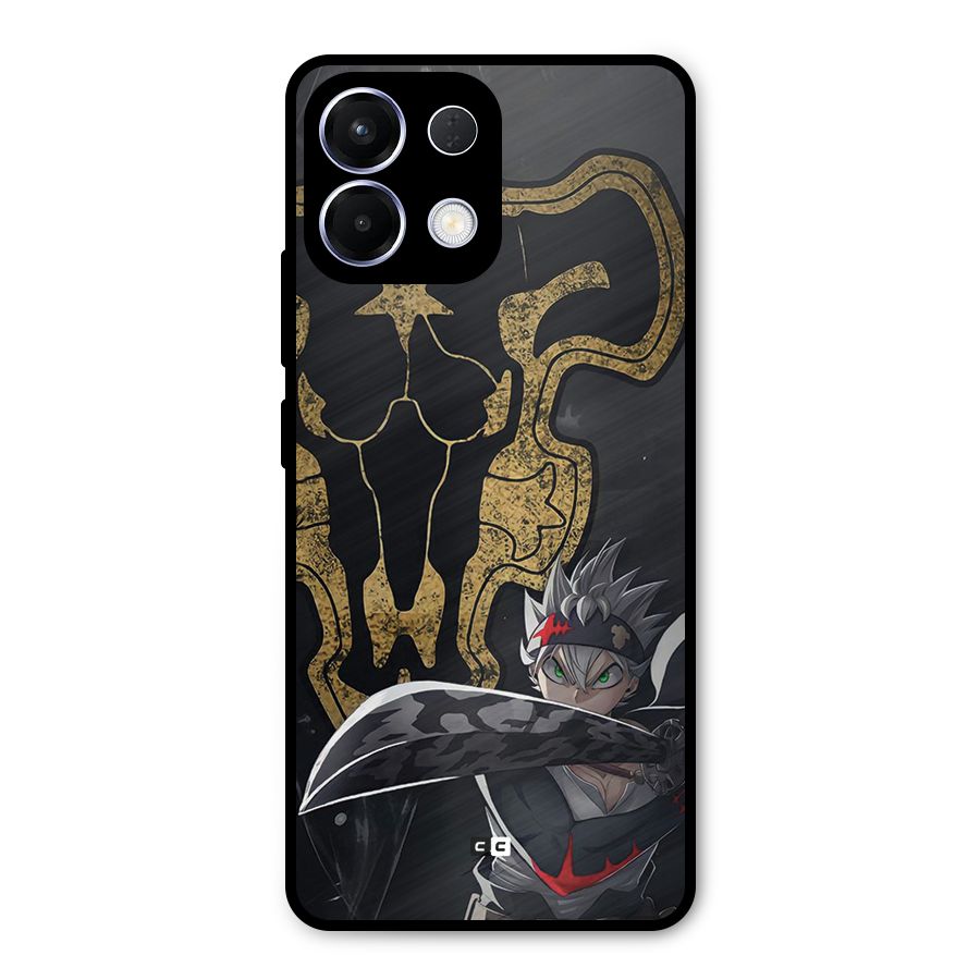 Asta With Black Bulls Metal Back Case for Oppo K13