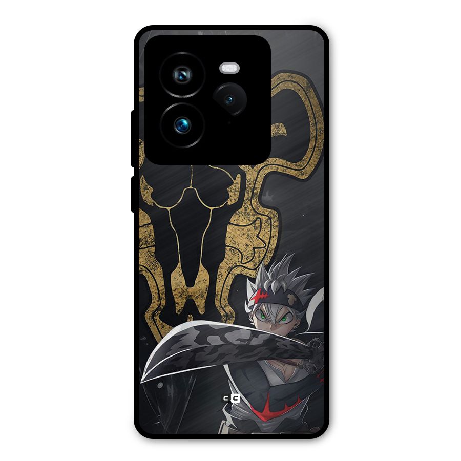 Asta With Black Bulls Metal Back Case for Realme GT 7 Pro