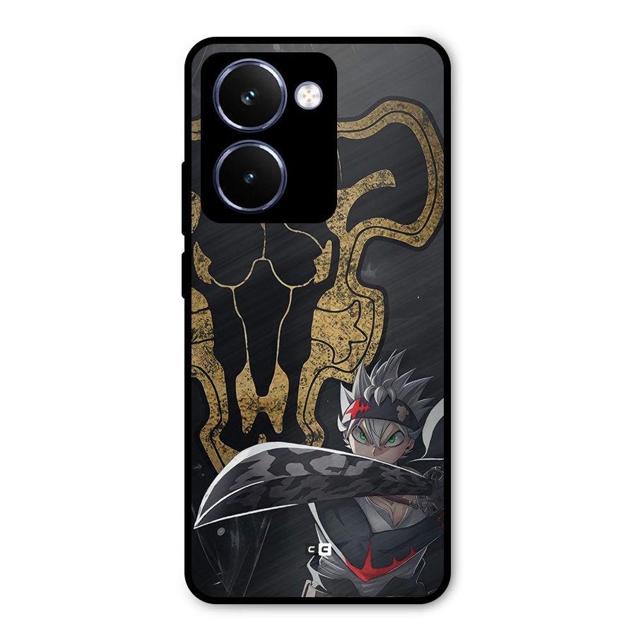 Asta With Black Bulls Metal Back Case for Realme P3 Ultra