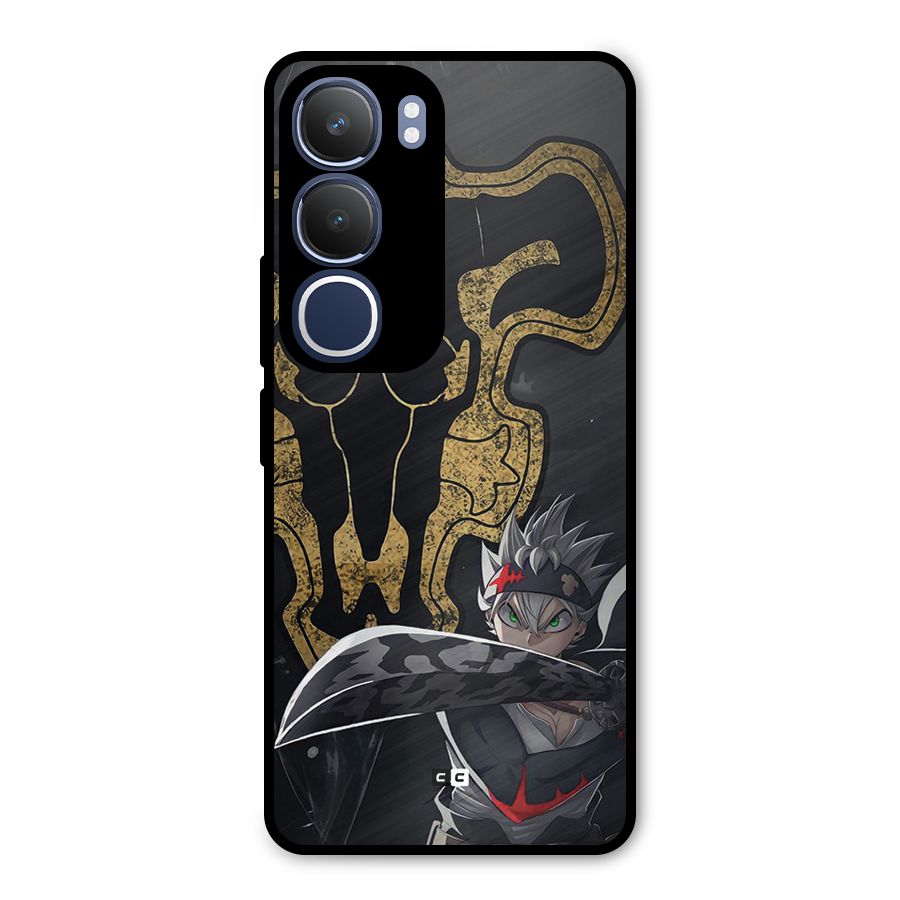 Asta With Black Bulls Metal Back Case for Vivo Y29