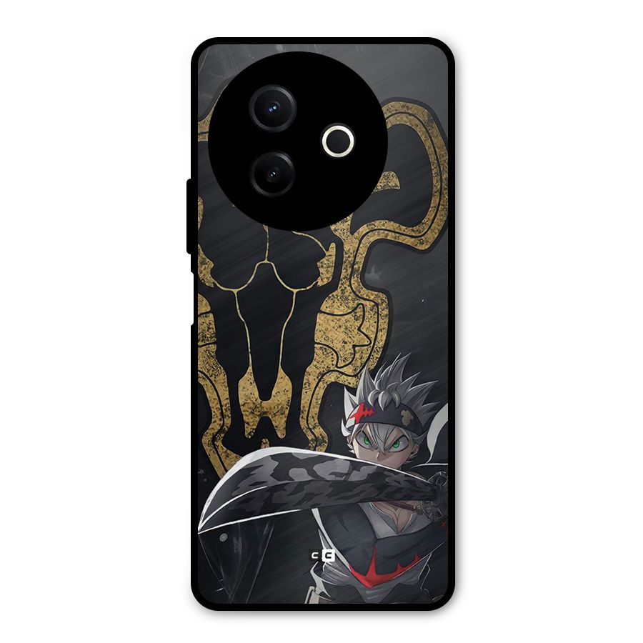 Asta With Black Bulls Metal Back Case for Vivo Y39