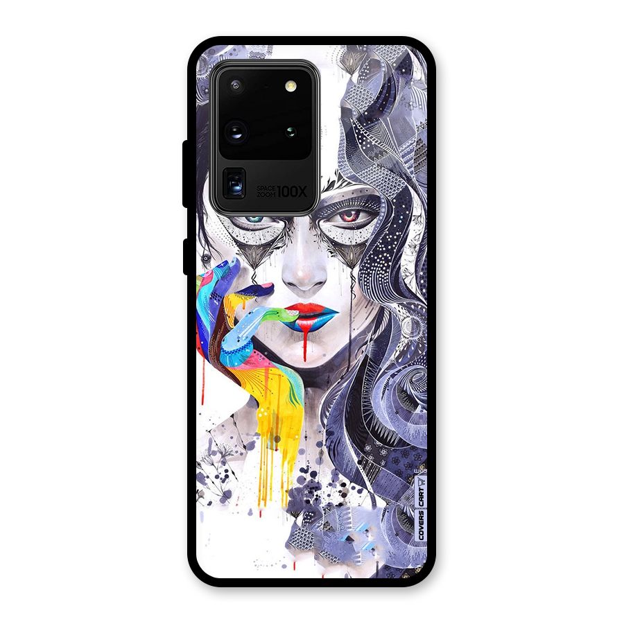 Astonishing Artwork Glass Back Case for Galaxy S20 Ultra