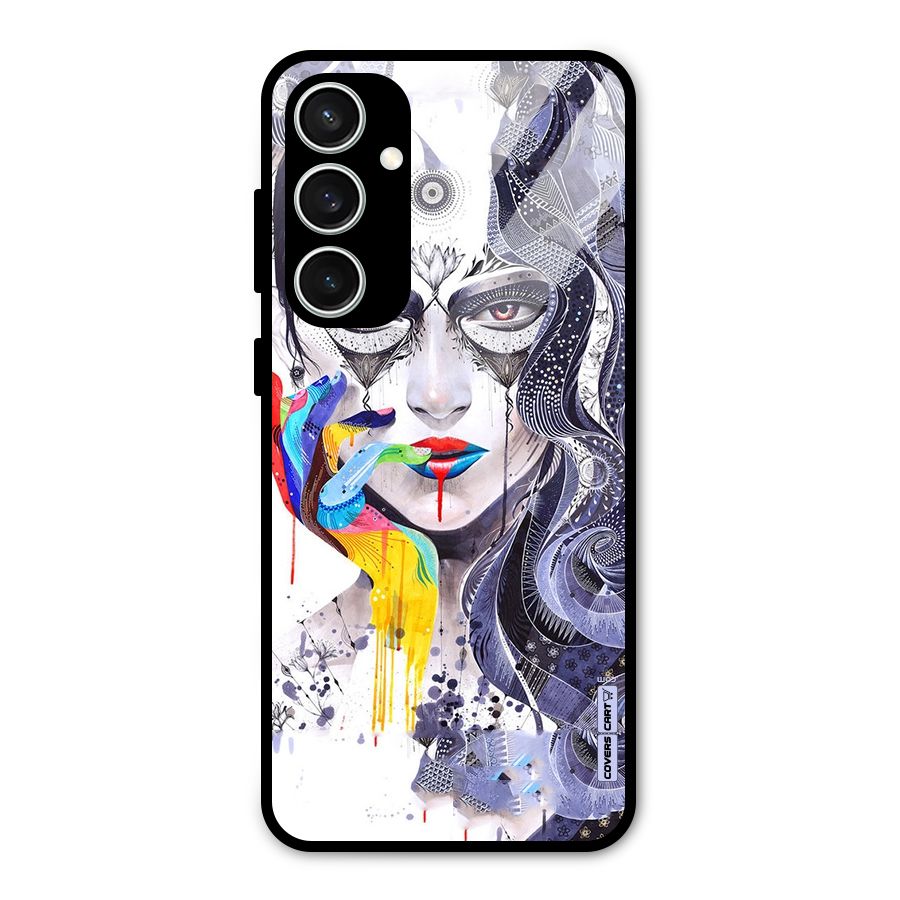 Astonishing Artwork Glass Back Case for Galaxy S23 FE