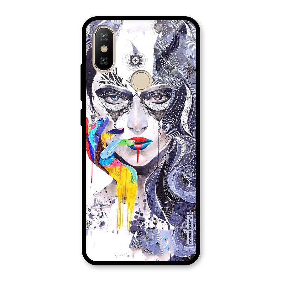 Astonishing Artwork Glass Back Case for Redmi A2
