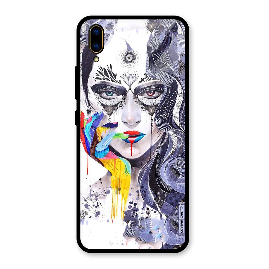 Astonishing Artwork Glass Back Case for Vivo V11 Pro