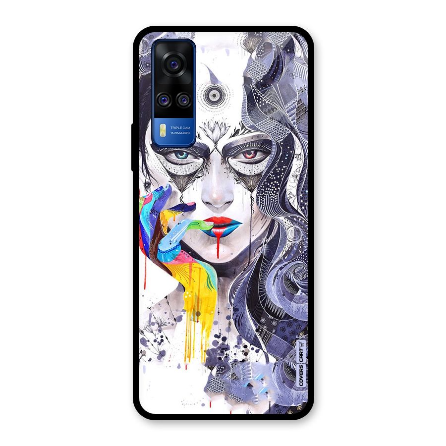 Astonishing Artwork Glass Back Case for Vivo Y31