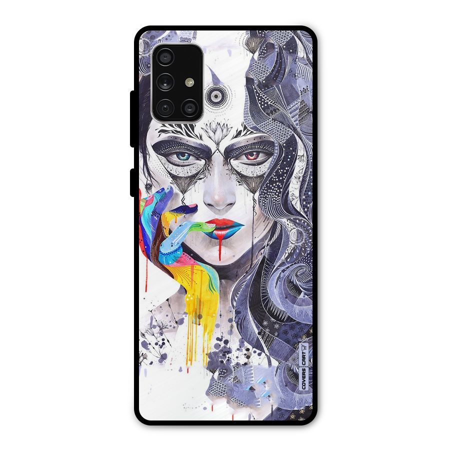 Astonishing Artwork Metal Back Case for Galaxy A71