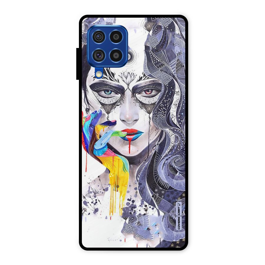 Astonishing Artwork Metal Back Case for Galaxy F62
