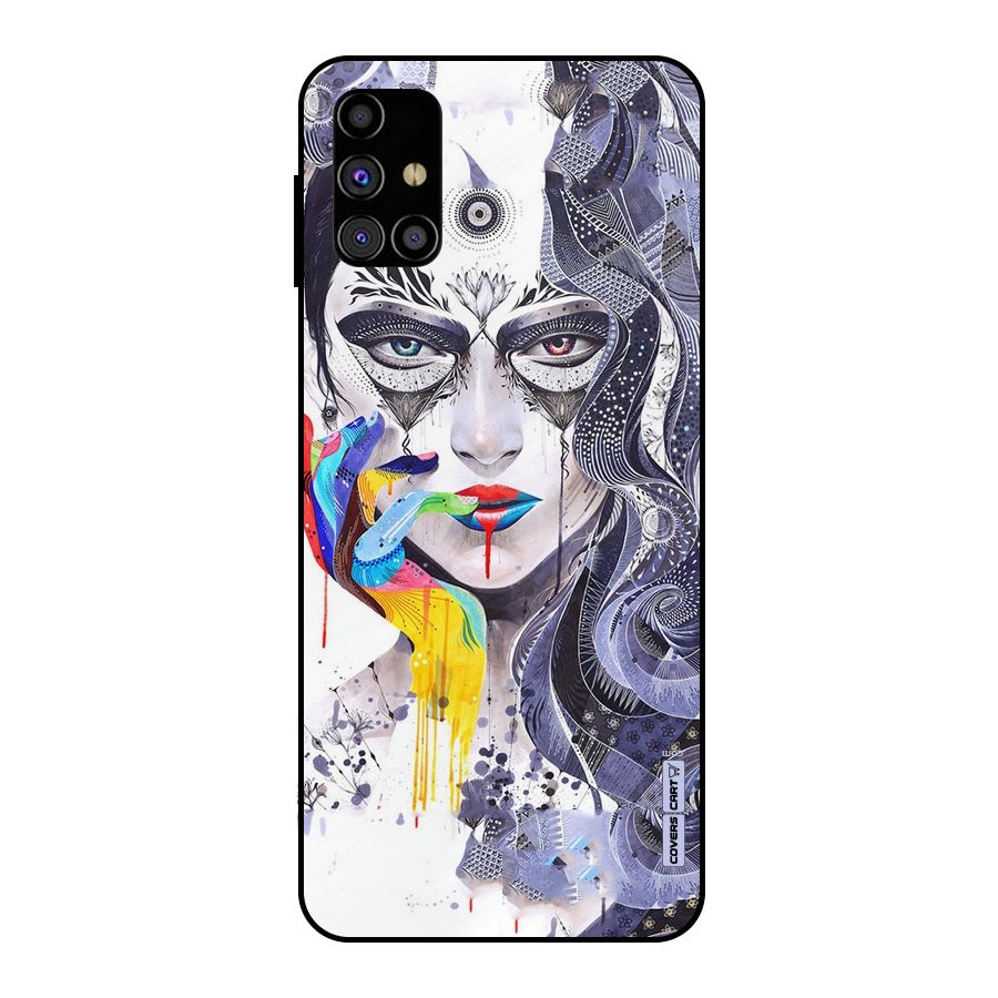 Astonishing Artwork Metal Back Case for Galaxy M31s