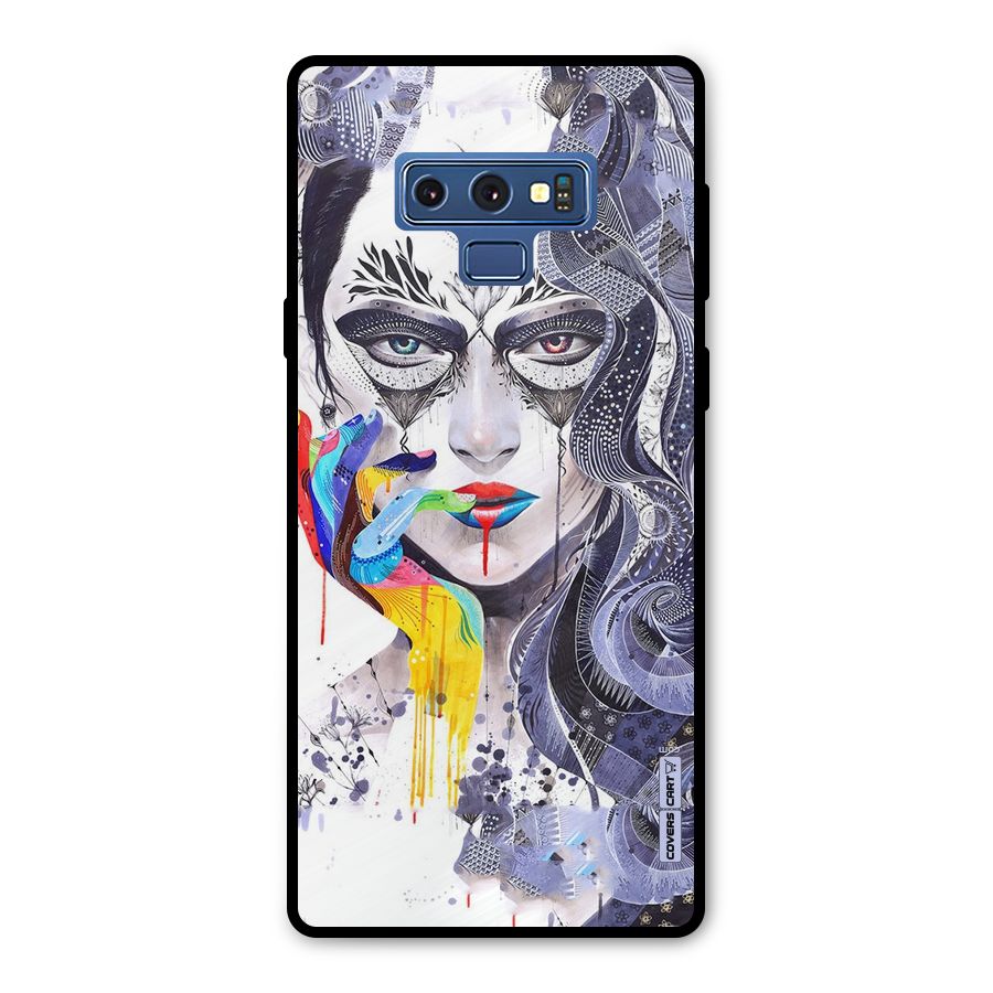 Astonishing Artwork Metal Back Case for Galaxy Note 9