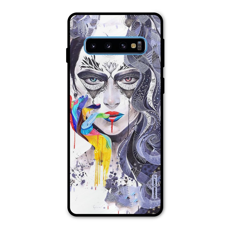 Astonishing Artwork Metal Back Case for Galaxy S10