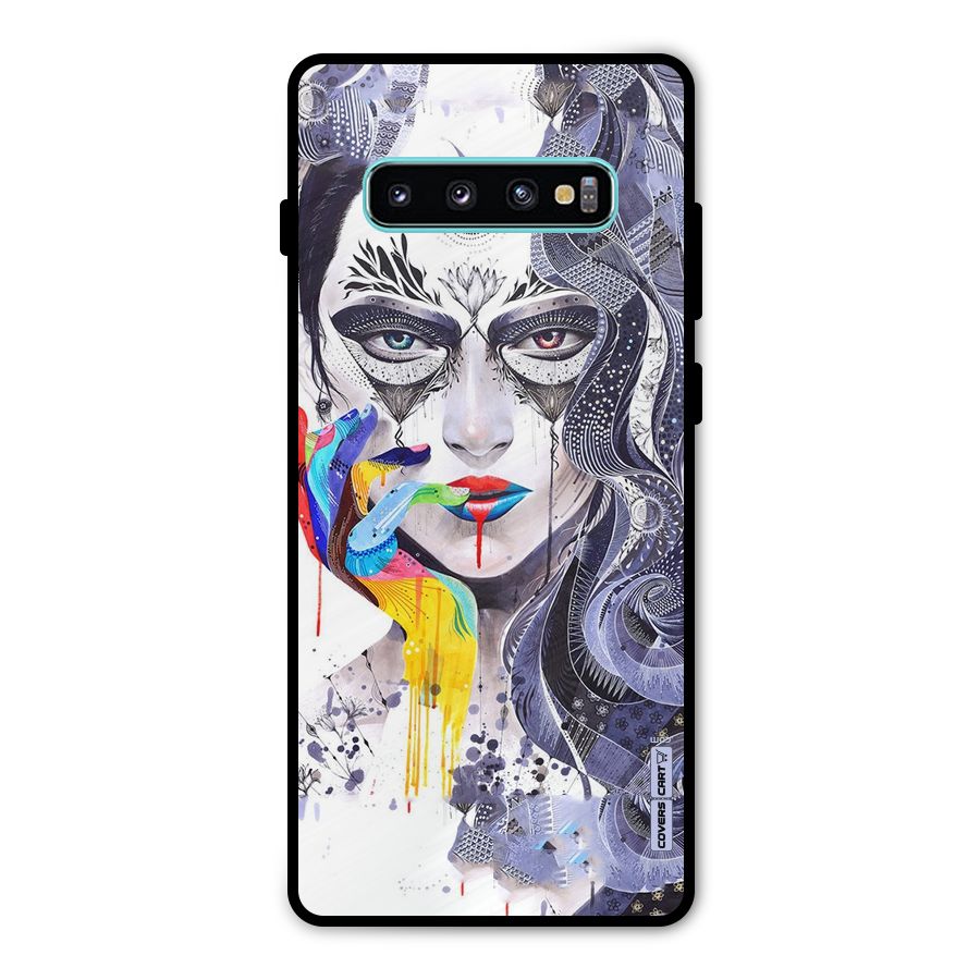 Astonishing Artwork Metal Back Case for Galaxy S10 Plus