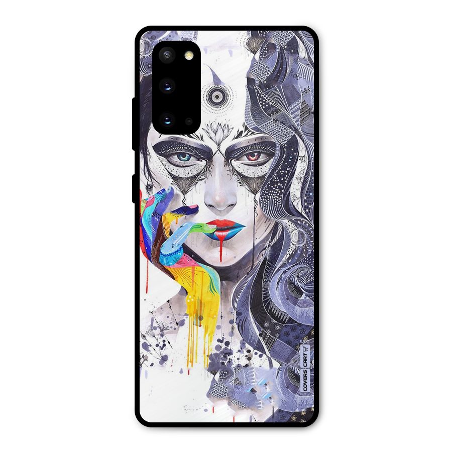 Astonishing Artwork Metal Back Case for Galaxy S20