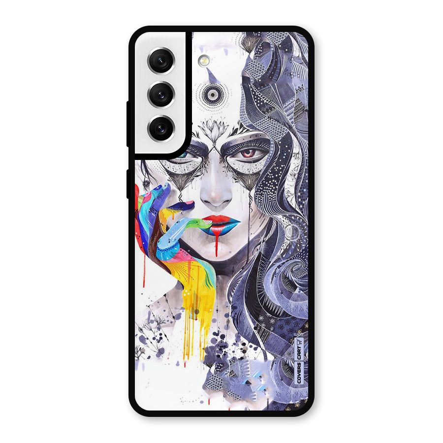 Astonishing Artwork Metal Back Case for Galaxy S21 FE 5G