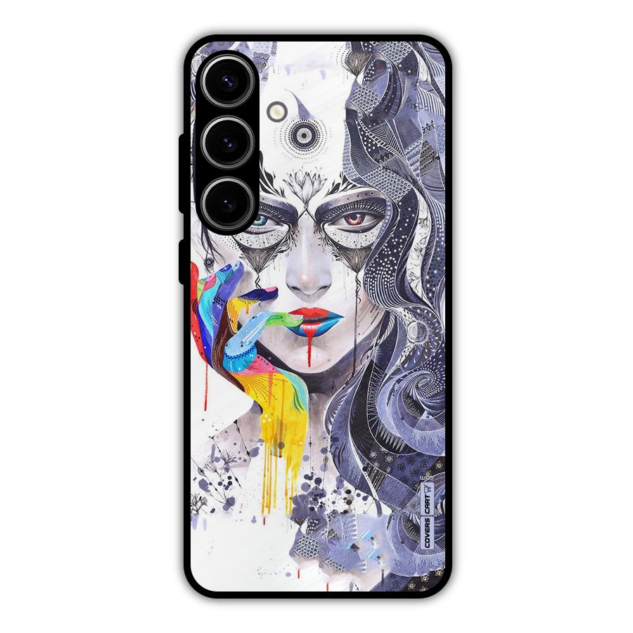 Astonishing Artwork Metal Back Case for Galaxy S24 Plus