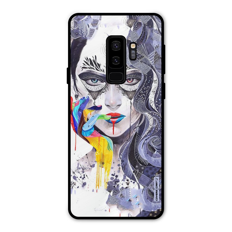 Astonishing Artwork Metal Back Case for Galaxy S9 Plus
