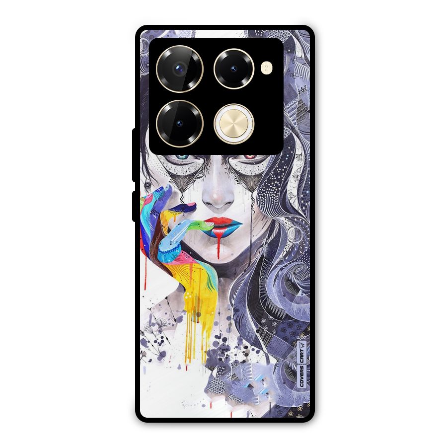 Astonishing Artwork Metal Back Case for Infinix Note 40 Pro Plus