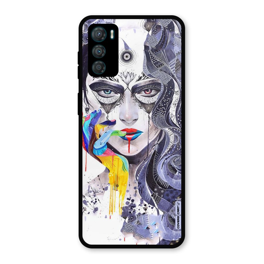 Astonishing Artwork Metal Back Case for Moto G42