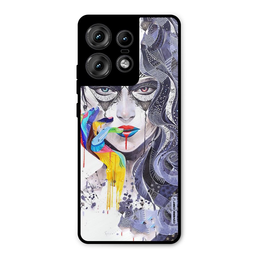 Astonishing Artwork Metal Back Case for Motorola Edge 50 Pro
