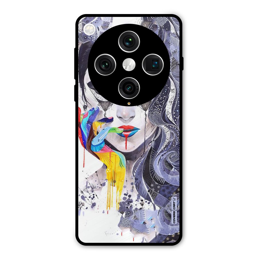 Astonishing Artwork Metal Back Case for Oppo Find X8 Pro