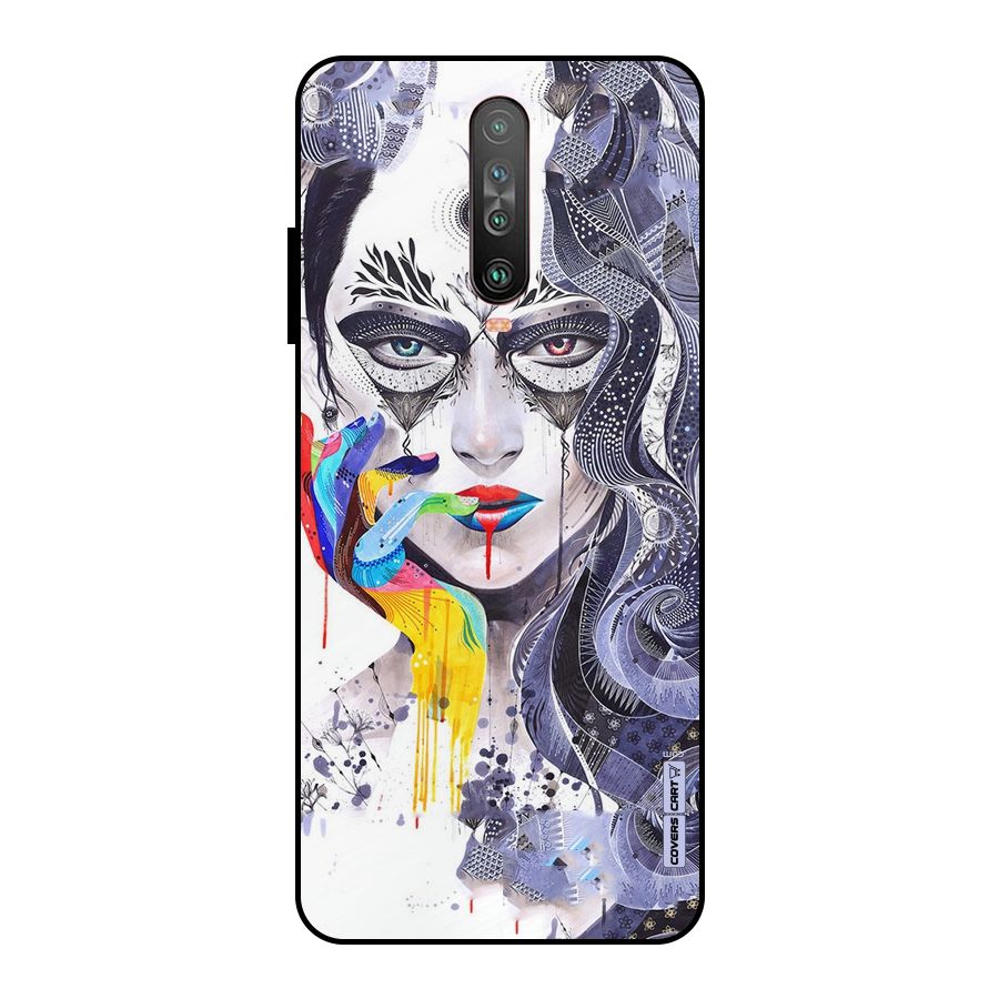 Astonishing Artwork Metal Back Case for Poco X2