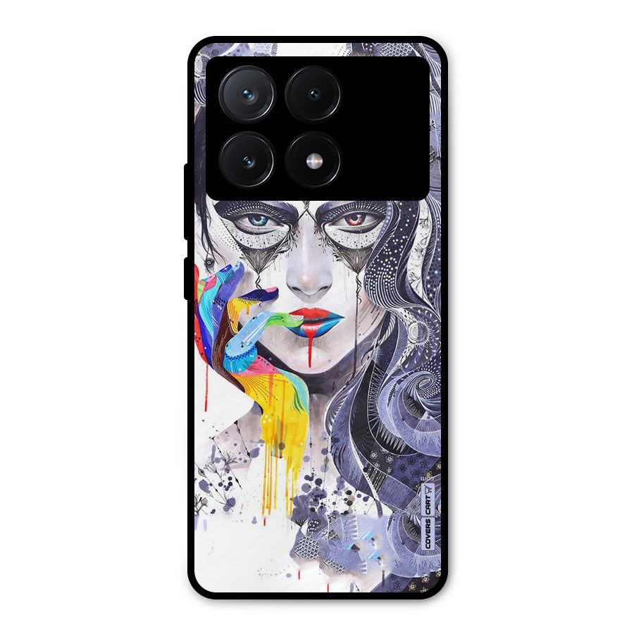 Astonishing Artwork Metal Back Case for Poco X6 Pro