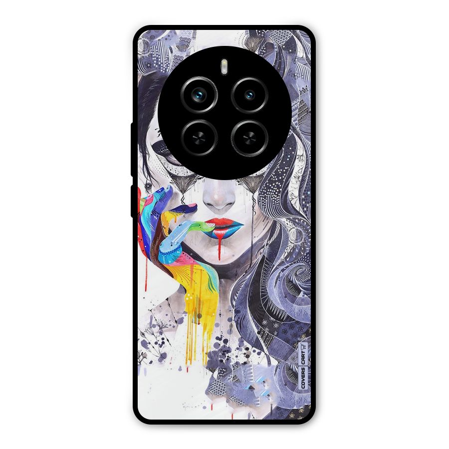 Astonishing Artwork Metal Back Case for Realme P1 Pro