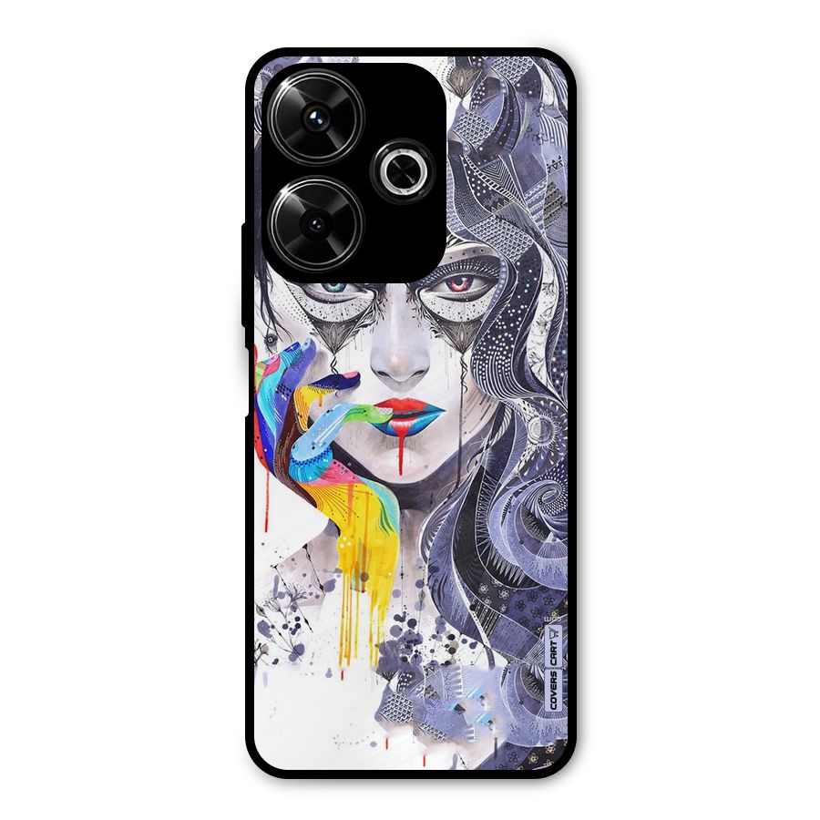 Astonishing Artwork Metal Back Case for Redmi 13 5G
