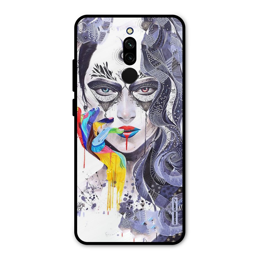 Astonishing Artwork Metal Back Case for Redmi 8