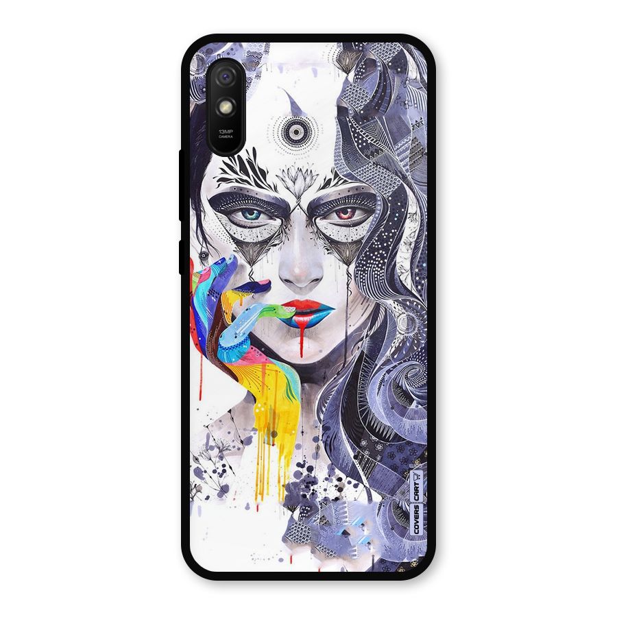 Astonishing Artwork Metal Back Case for Redmi 9i